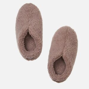 New Women’s Pink Victoria’s Secret Fleece Brown; Size 7-8 (M)